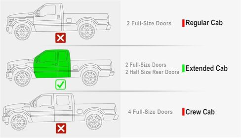 طراز لوحات الجري السوداء APS متوافق مع Ford F250 F350 Super Duty 1999-2016 Extended Cab (Nerf Bars Side Steps Side Bars) in Saudi Arabia