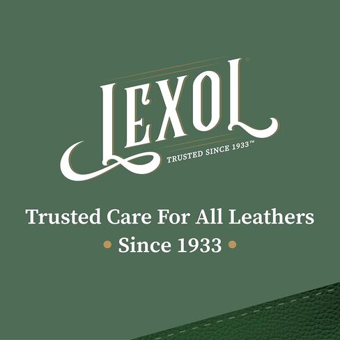 Lexol All Leather Conditioner, Naturally Derived Leather Conditioner with Bee and Carnauba Milk, Great for Car Interiors, Boots, Furniture, Bags, Jackets and More, 16.9 fl oz in Kuwait