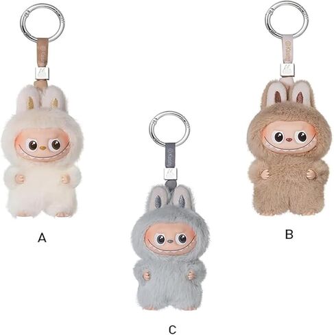 POP MART THE MONSTER PIN FOR LOVE Series قلادة قطيفة (A-M) Popmart Mini Labubu Rabubu 4.0 Love Mini Love Keychain على الإنترنت لعبة قطيفة هدية للجسم الحب in Saudi Arabia