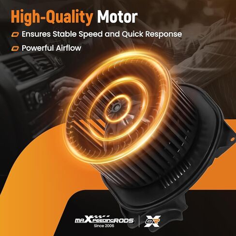 maXpeedingrods HVAC Heater Blower Motor w/Wheel For Freightliner FL50 Volvo VT VHD VN 06-10 203368 in Saudi Arabia