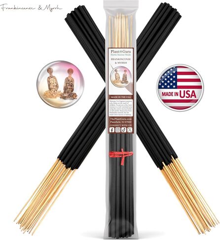 Top 5 Jumbo Incense Sticks Variety Set Bulk 150 Pack - 19" Sticks, 5 Bundles of 30 Sticks Per Bundle - Dragons Blood, Frankincense and Myrrh, Lavender, Nag Champa, and Sandalwood. in Saudi Arabia