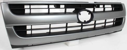 شبكة Garage-Pro متوافقة مع Toyota Tacoma 1997-2000 هيكل فضي مطلي/إدراج أسود مطلي 2WD in Saudi Arabia