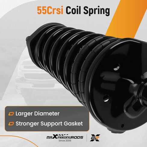 maxpeedingrods 171492 171493 K90345 دعامة خلفية ووصلة قضيب Sway لسيارة Toyota Camry Lexus ES300 2002-2003، 4 قطع دعامة ممتصة للصدمات مع مجموعة وصلة زنبركية ملفوفة in Saudi Arabia