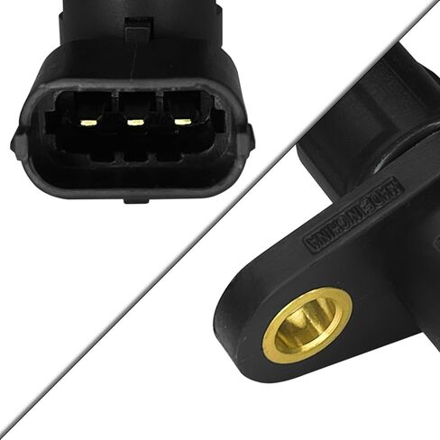 Camshaft Position Sensor Engine System Cam Shaft Intake Position Sensors with Sealing Ring for Chery 1.6L-L4 Automotive Replacement OEM F01R00B003 Ring Contact Sensor Resistant Plug (Black) in Kuwait