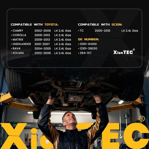 وعاء زيت المحرك مع قابس تصريف متوافق مع Toyota Camry/Solara 2002-2006، Corolla/Matrix 2009-2013، Highlander 2001-2007، RAV4 2004-2005، Scion tC 2005-2010، L4 2.4L، استبدال # 1210128030 in Kuwait