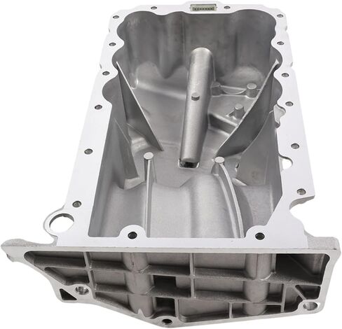 264-378 Engine Oil Pan Sump with Drain Plug Compatible with Cruze Trax Sonic Encore 2011-2021 L4 1.4T Turbo Replace 264378 55573111 55580513 25196122 in Saudi Arabia