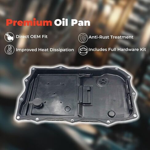Transmission Oil Pan Kit Fits for Ram 1500 2500 3500 Fits for Jeep Grand Cherokee Dodge Charger Challenger Durango Chrysler 300 OE# 265-850 68233701AA in Saudi Arabia