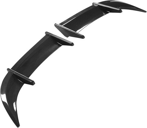 2 قطعة مقاومة للحرارة AK نمط الجذع الخلفي المفسد سيارة الذيل الجناح انخفاض ضغط الرياح قوة قوية ل MK6 (نمط ألياف الكربون) in Kuwait