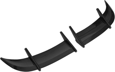 2 قطعة مقاومة للحرارة AK نمط الجذع الخلفي المفسد سيارة الذيل الجناح انخفاض ضغط الرياح قوة قوية ل MK6 (نمط ألياف الكربون) in Kuwait