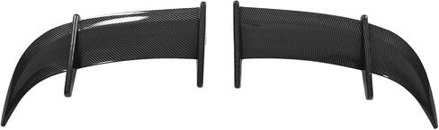 2 قطعة مقاومة للحرارة AK نمط الجذع الخلفي المفسد سيارة الذيل الجناح انخفاض ضغط الرياح قوة قوية ل MK6 (نمط ألياف الكربون) in Kuwait