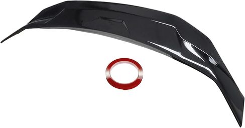 Rear Spoiler Compatible with 2016–2021 Honda Civic Sedan, Duckbill High Kick Trunk Wing Lip Fits 2016 2017 2018 2019 2020 2021 (Glossy Black) in Kuwait