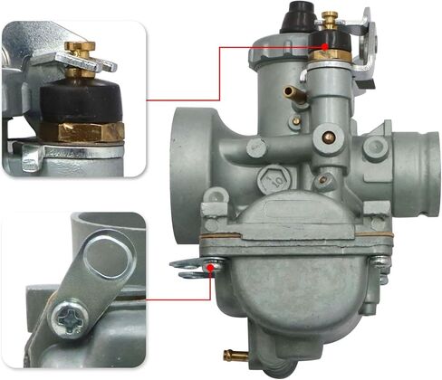 Priprilod Carburetor 13200-03400 Compatible with 1995-2000 Suzuki DS80 Dirt Bike in Saudi Arabia