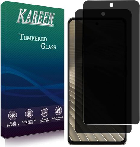 KAREEN [2 pack] Screen Protector Designed for Motorola Moto G Power 5G (2023) Tempered Glass, Anti Scratch, Bubble Free, Easy Installation in Saudi Arabia