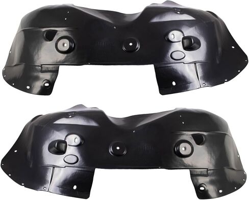 TRQ Front Inner Fender Liner Set Compatible with 2007-2014 Cadillac Escalade Escalade ESV 2007-2013 Escalade EXT GM1248178 GM1249178 in Saudi Arabia