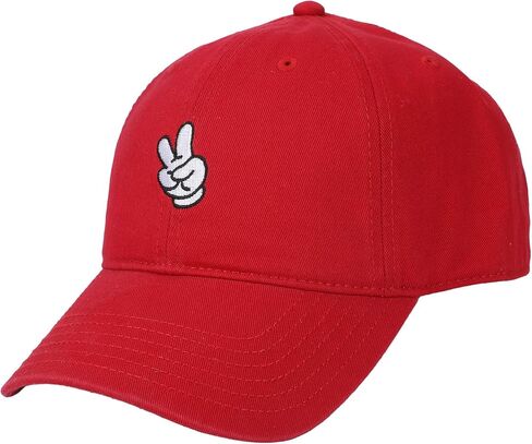 Disney Mickey Mouse Glove & Signature Red Dad Hat in Saudi Arabia