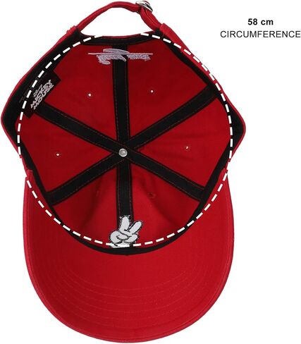 Disney Mickey Mouse Glove & Signature Red Dad Hat in Saudi Arabia