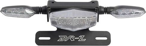 طقم مرتب الذيل لـ DRZ400 DRZ400S DRZ400SM DRZ400E 2000-2024 2025. طقم مزيل الحاجز مجهز بحامل لوحة الترخيص وضوء الفرامل وأضواء إشارات الانعطاف (شفاف) in Kuwait