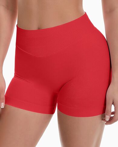 UG Active 3 Pack 3.5 "سرنش بعقب رفع السراويل تجريب للنساء سلس عالية الخصر البطن التحكم اليوغا الصالة الرياضية قصيرة in Kuwait