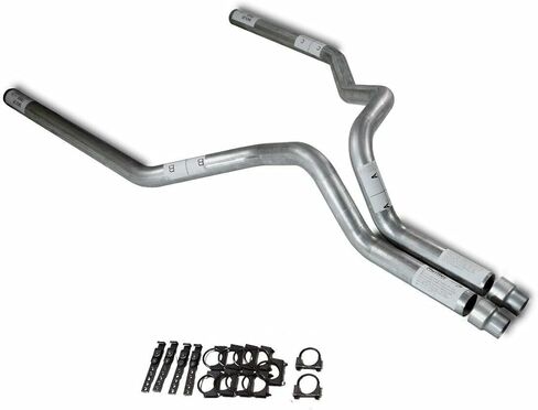 Shopline Dual 3 بوصة يناسب Silverado يناسب Sierra 1500 99'-06' بدون كاتم صوت in Kuwait