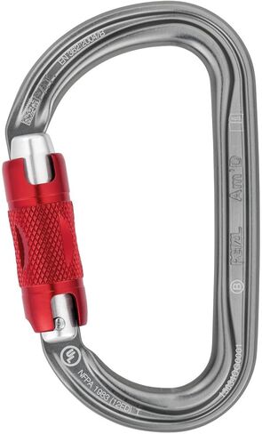 PETZL, AM'D Carabiner, Gold, Ball-Lock in Saudi Arabia