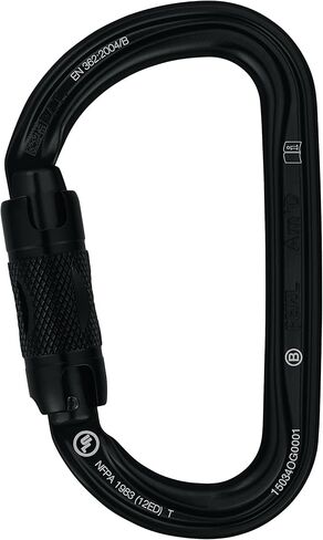 PETZL, AM'D Carabiner, Gold, Ball-Lock in Saudi Arabia