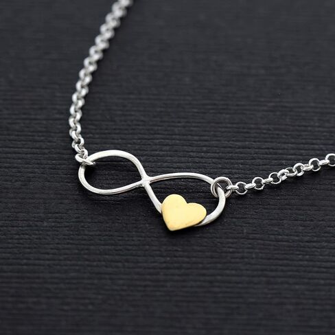 A Charmed Impression Nanny Gifts from Kids for Women • Gift for Nanny Bracelet • Sterling Silver Bracelet • Babysitter Gratitude and Appreciation Jewelry • Best Nanny Ever • Infinity Gold Heart Charm in Saudi Arabia