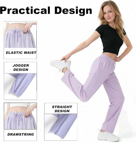 Comfy Pants Women - Stretch Active Pants for Women, Ultra Stretch Quick Drying Track Pants in Kuwait