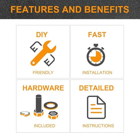 Autekcomma Class 3 Trailer Hitch, Tow Hitch 2-Inch Receiver, Compatible with Hyundai Tucson 2022-2026, Kia Sportage 2023-2026, Multi-Fit Hitch to Receive Ball Mount, Cargo Carrier, Bike Rack. 13485 in Kuwait