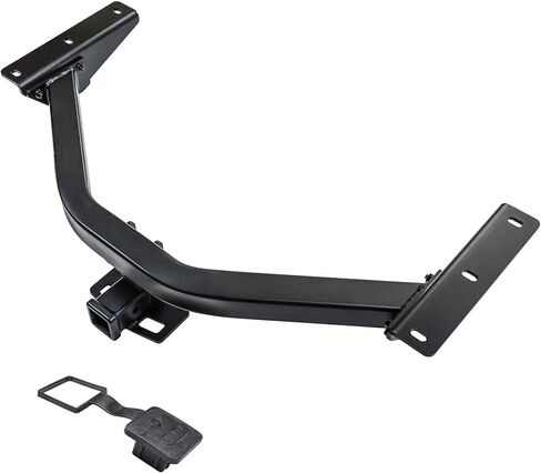 Autekcomma 13146 Class 3 Trailer Hitch, Compatible with Honda Pilot 2016-2022, Acura MDX 2014-2020, 2-Inch Tow Hitch Receiver, Multi-Fit Hitch to Ball Mount, Cargo Carrier. Black Matte Powder Coated. in Kuwait