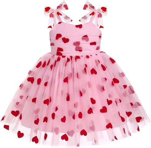 1st Birthday Outfit for Baby Girls, Infant Toddler Sleeveless Daisy Princess Tulle Tutu Dress First Birthday Cake Smash Photoshoot Baby Shower Summer Sundress Baby Pink 5-6 T in Saudi Arabia