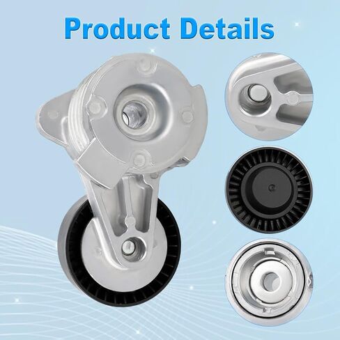 مجموعة شداد الحزام مع بكرة متوافقة مع BMW 128i 323i 325i 325xi 530i 530xi 328i 330xi 525i 528i 528xi 525xi 330i 328xi X3 X5 Z4 لاستبدال 11288620022 11288624196 in Saudi Arabia