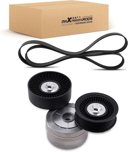 maXpeedingrods Engine Serpentine Belt Tensioner Drive Kit Compatible with Jeep Liberty 2009-2012 Dodge Nitro 2010-2011 3.7L V6 39120 53030958AG 6PK2240 in Saudi Arabia