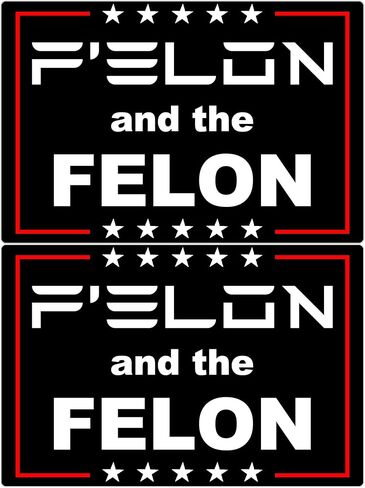 2 حزمة مضحك مكافحة إيلون فيلون المغناطيس هدية الديكور الفينيل معطف من الأسلحة مصد للسيارات المغناطيس ملصقات تتلاشى برهان مقاوم للماء في الهواء الطلق داخلي in Kuwait