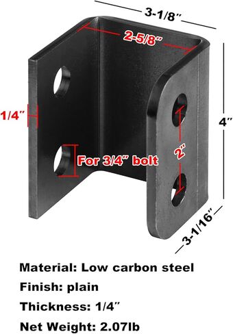 GBGS 2 Pack Frame Side Upper Link Mount Bracket, Suspension 4 Link Mount for Off-Road,Truck in Saudi Arabia