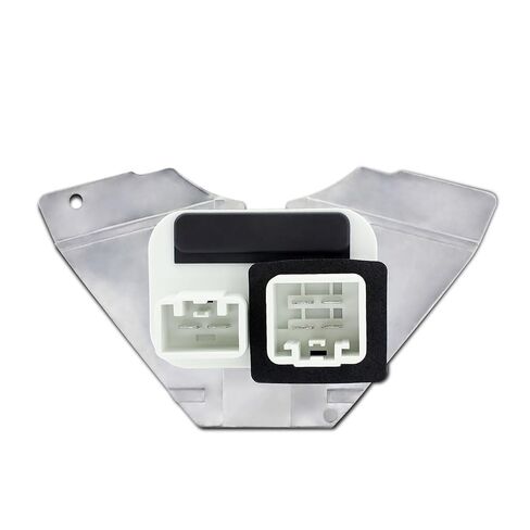 HVAC Heater Blower Motor Resistor Compatible with Volvo S60 2001-2009, S80 1999-2006, V70 2001-2007, XC70 2003-2007, XC90 2003-2009 - Front Side in Saudi Arabia