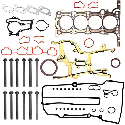 MLS Head Gasket Set with Bolts, HS26284PT-1 ES72200,for Dodge Charger Durango Magnum Ram 1500/2500/3500,for Jeep Commander Grand Cherokee,for Chrysler 300 Aspen, 2003-2008, 5.7L V8 OHV Vin Code: D 2 in Saudi Arabia
