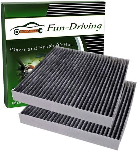 2 PCS FD285 Cabin Air Filter for Camry,Corolla,Corolla,Highlander,Prius,RAV4,Tundra,4Runner,Avalon,Replacement for CF10285,CP285,CP285 in Saudi Arabia