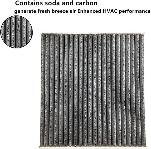 2 PCS FD285 Cabin Air Filter for Camry,Corolla,Corolla,Highlander,Prius,RAV4,Tundra,4Runner,Avalon,Replacement for CF10285,CP285,CP285 in Saudi Arabia