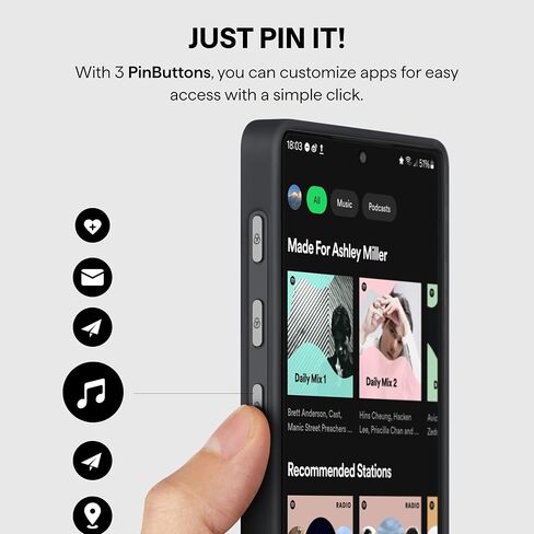 حافظة بيتاكا لهاتف Samsung Galaxy S24 Ultra، مقاس 6.8 بوصة، متوافقة مع MagSafe، حافظة S24 Ultra الواقية، مصنوعة من ألياف الأراميد 1500D [جراب PinButton] أسود in Kuwait