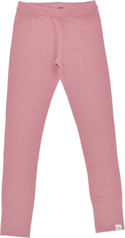 Woolino Merino Wool Base Layer for Kids - Super Soft Kids Long Sleeve Thermal Top and Leggings - All Natural Base Layer Shirt and Bottoms - Blush in Kuwait