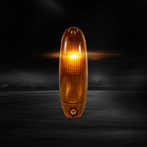5PCS Amber LED Front Marker Cab Roof Running Top Lights with Wire and Male Plug Fit for Trucks Freightliner Cascadia 2008-2013 in Saudi Arabia