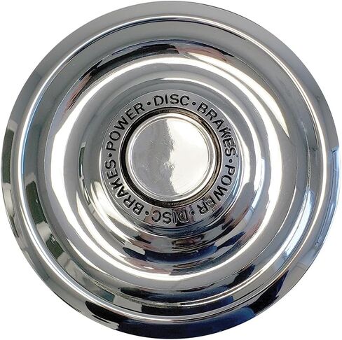 Set of 4 Chrome Silver w/Gray Closed Center Caps for Chevy Corvette 1969-1982 in Kuwait