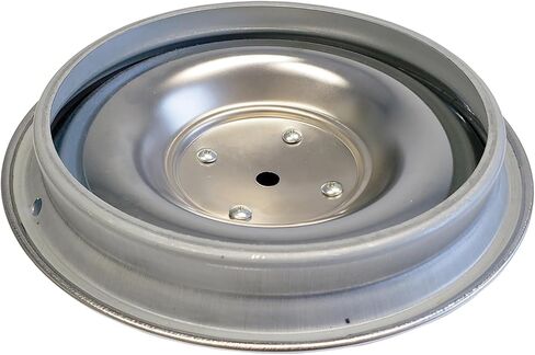 Set of 4 Chrome Silver w/Gray Closed Center Caps for Chevy Corvette 1969-1982 in Kuwait