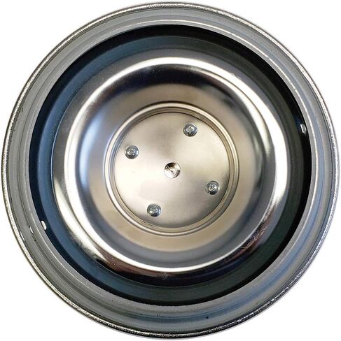 Set of 4 Chrome Silver w/Gray Closed Center Caps for Chevy Corvette 1969-1982 in Kuwait