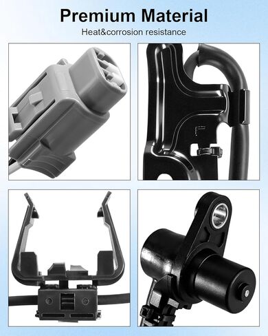 2 قطعة الجبهة اليسرى واليمنى الجبهة ABS عجلة السرعة الاستشعار صالح لتويوتا سولارا كامري 2002-2006 سولارا 2004-2008 لكزس ES300 2002-2006 استبدال 89543-06010 89542-06010 in Kuwait