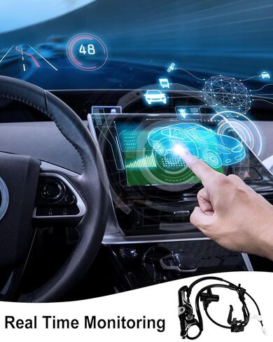 2 قطعة الجبهة اليسرى واليمنى الجبهة ABS عجلة السرعة الاستشعار صالح لتويوتا سولارا كامري 2002-2006 سولارا 2004-2008 لكزس ES300 2002-2006 استبدال 89543-06010 89542-06010 in Kuwait