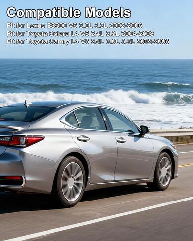 2 قطعة الجبهة اليسرى واليمنى الجبهة ABS عجلة السرعة الاستشعار صالح لتويوتا سولارا كامري 2002-2006 سولارا 2004-2008 لكزس ES300 2002-2006 استبدال 89543-06010 89542-06010 in Kuwait