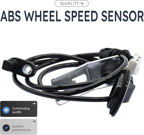 2Pcs Rear Left and Right Abs Wheel Speed Sensor Compatible with Mazda 3 B45G4371Y Als2877 Built in Japan; 14 15 16 17 18 2014 2015 2016 2017 2018 in Saudi Arabia