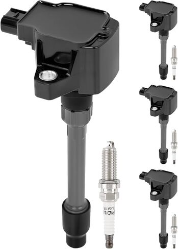 UF749 Ignition Coil and Iridium Spark Plug Set of 4 Compatible with Honda Civic L4 2.0L 2016-2020 and Civic L4 1.5L 2015-2019. Replace UF-749, CM11121A, 305205RO013 in Saudi Arabia