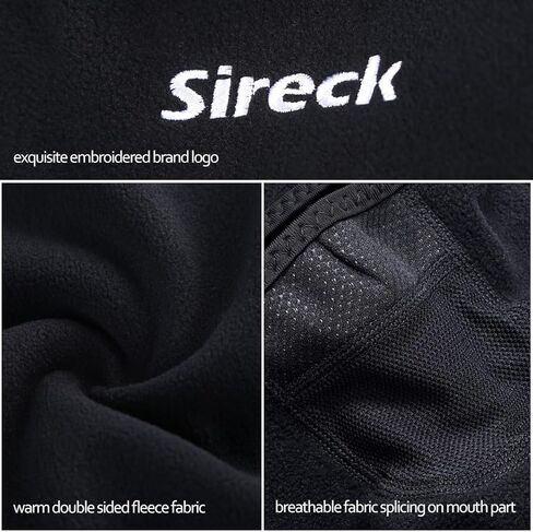 Cold Weather Balaclava Ski Mask Windproof Fleece Thermal Full Face Mask and -30℉ Ski Gloves Fleece Waterproof Winter Gloves for Men Women Size Large in Kuwait